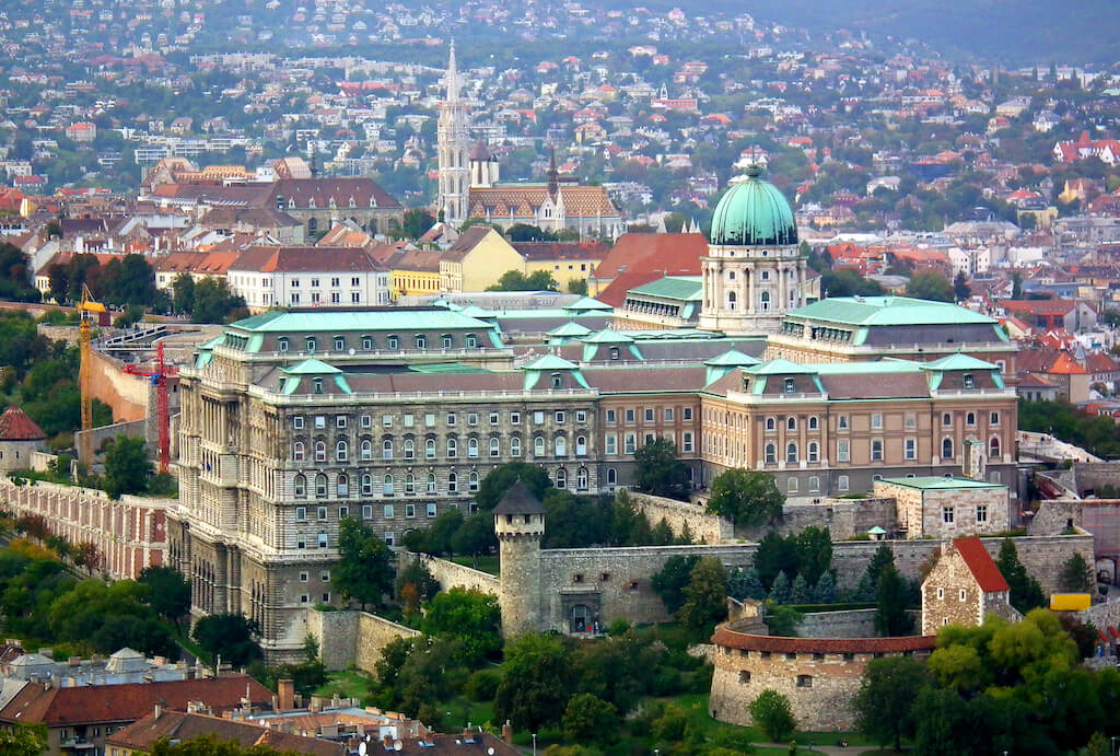 Buda Castle in budapest