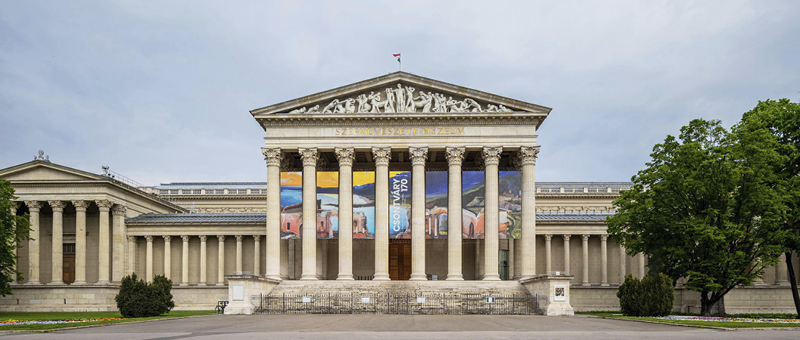 The Szépmuvészeti Múzeum, also known as the Museum of Fine Arts