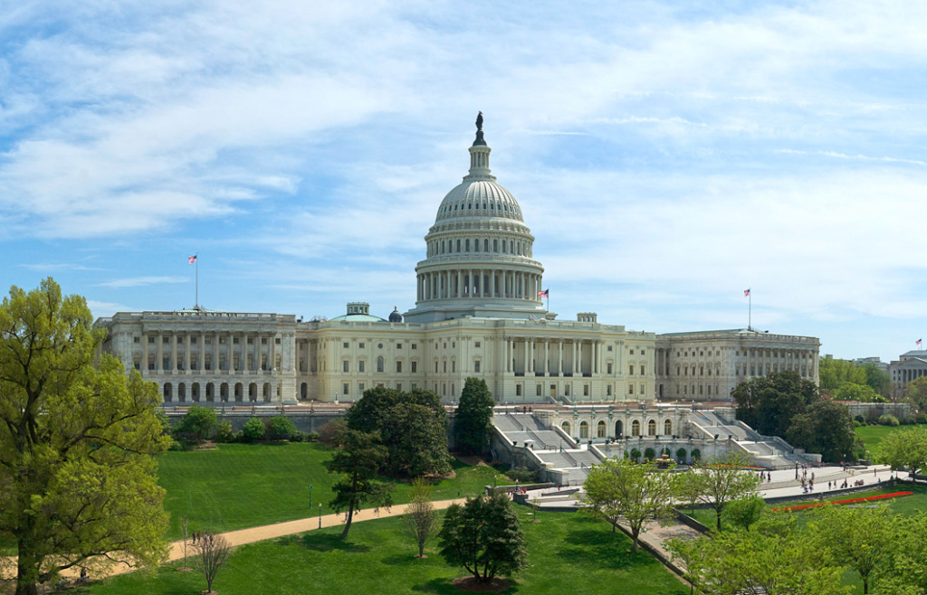 USA Capitol Building one of the best places to visit in Washington dc