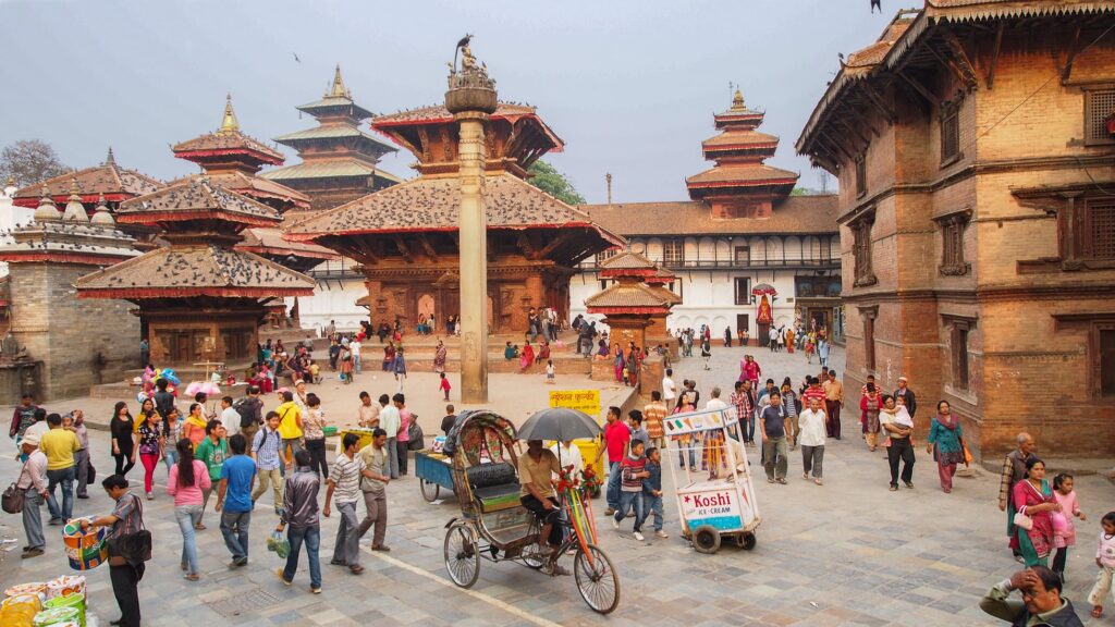 The Kathmandu Durbar Square