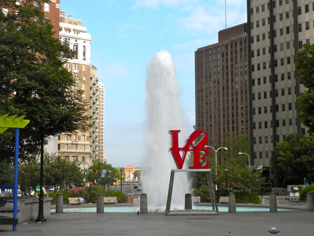 LOVE Park Philly - Top 10 Most Popular Tourist Destinations in Philadelphia