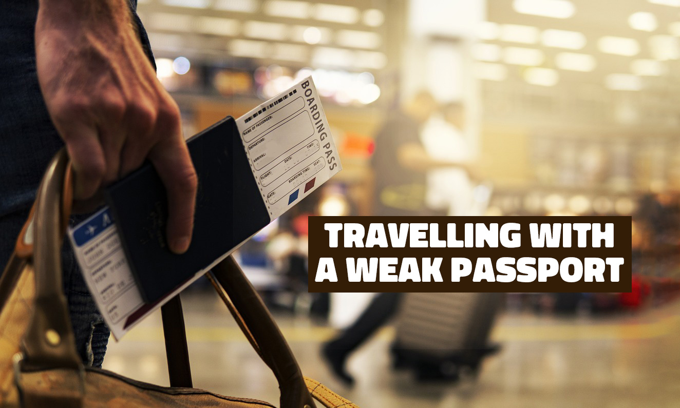 travelling with a weak passport - Home