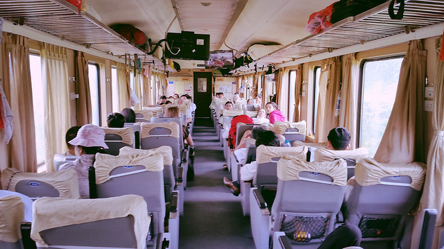 Reunification Express seats - How to Travel from Ho Chi Minh to Hanoi on the Reunification Express